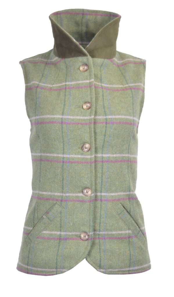 GILET STRIPE TWEED CRUEL