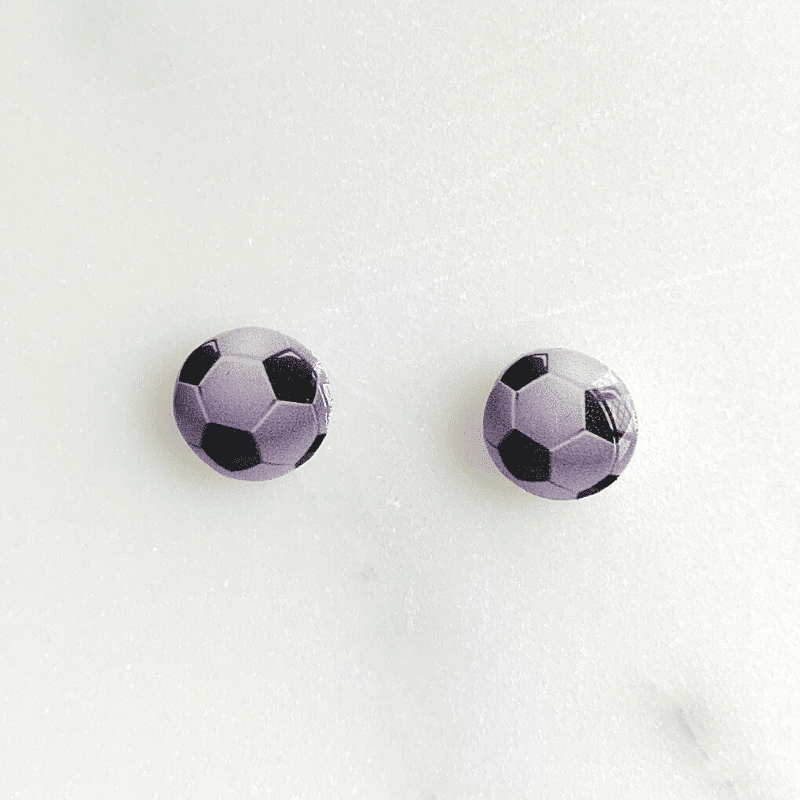 Soccer Earrings, Sports Earrings