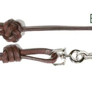 bisley leather bootlace lanyard