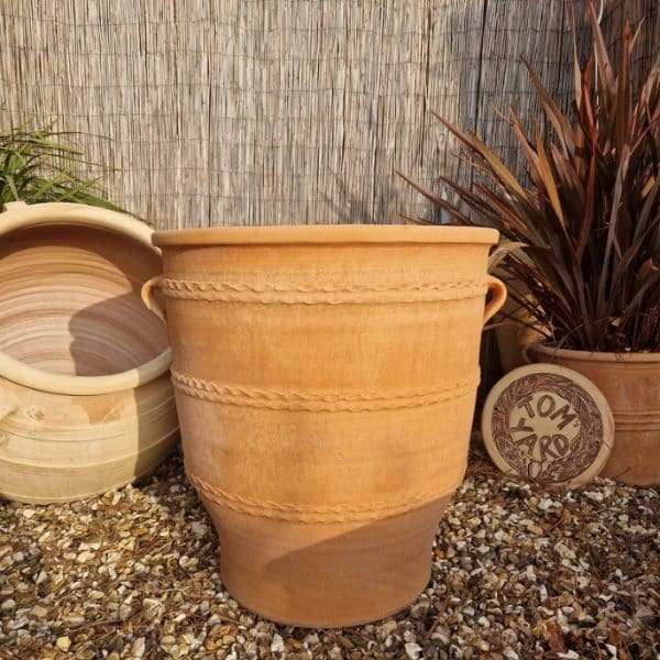 Leo Cretan Terracotta Planter